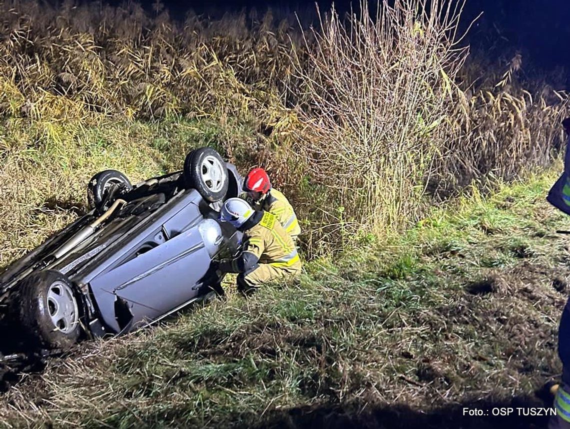 Tuszyn, dachowanie Opla