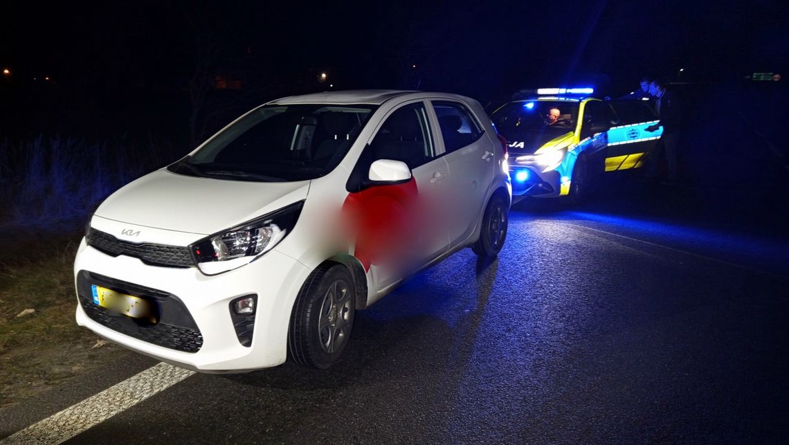 Uciechów, zatrzymanie Kia utraconej w Holandii