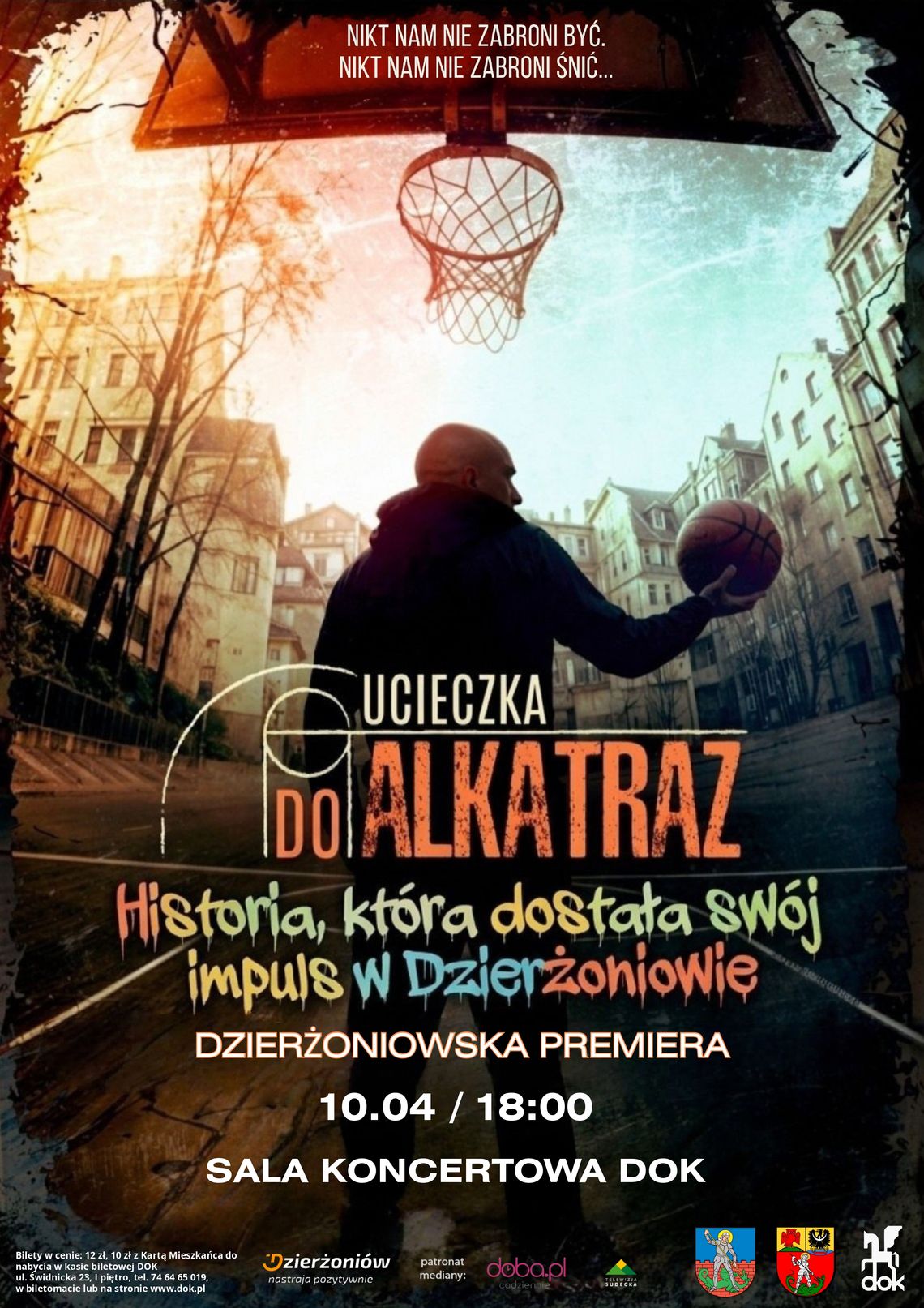 "UCIECZKA DO ALKATRAZ"- premierowy pokaz filmu w Dzierżoniowie "UCIECZKA DO ALKATRAZ"- premierowy pokaz filmu w Dzierżoniowie