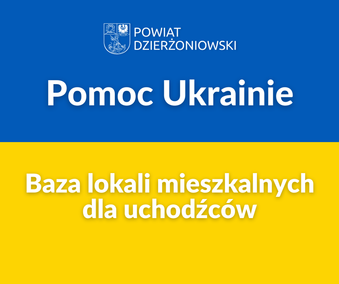 UDOSTĘPNIJ DLA MIESZKAŃCÓW Z UKRAINY MIESZKANIE LUB DOM