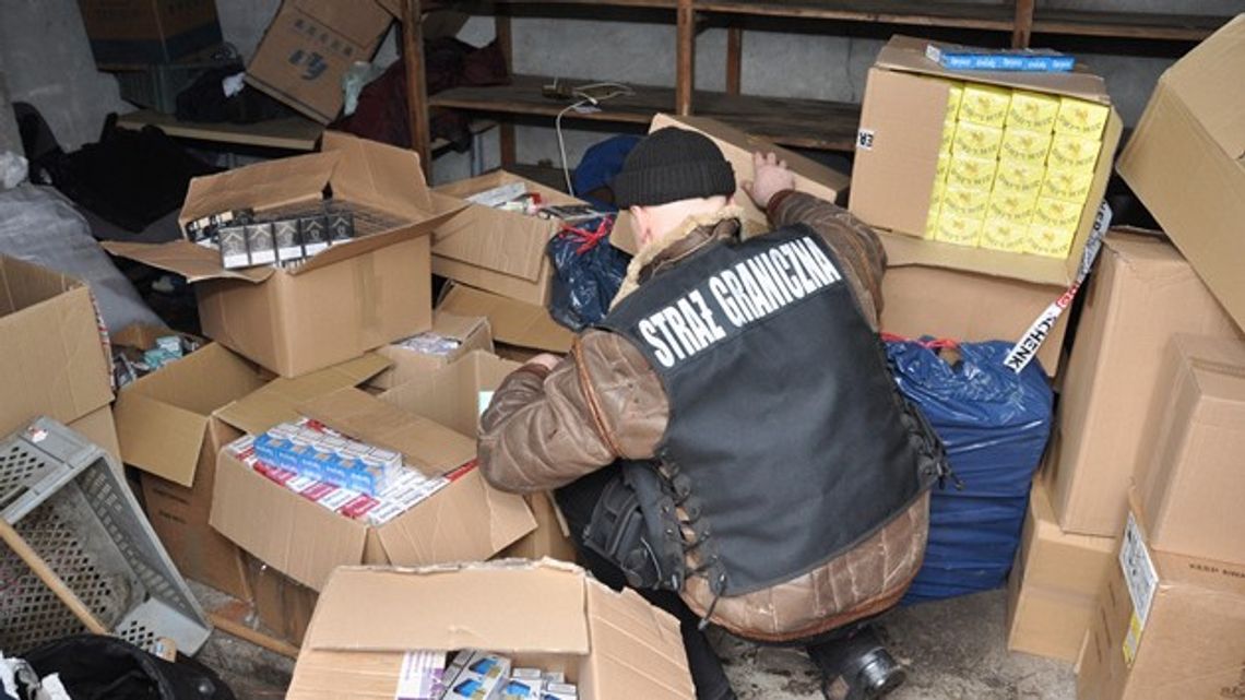 UJAWNIONO TOWAR Z PRZEMYTU WART 250 TYS. ZŁ