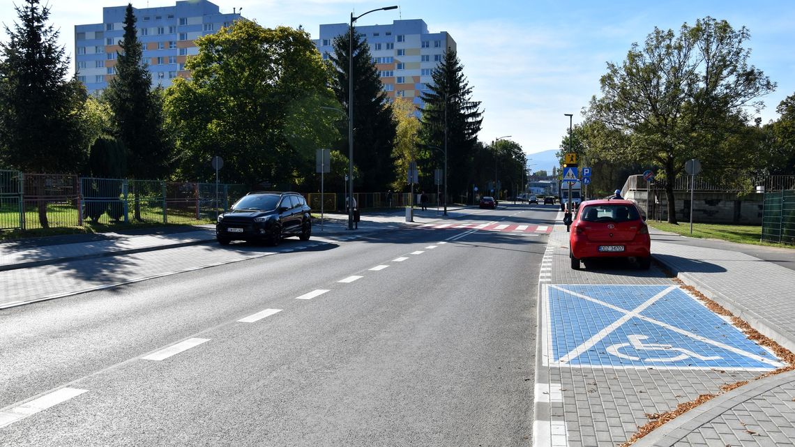 ul. Sikorskiego w Dzierżoniowie wyremontowana
