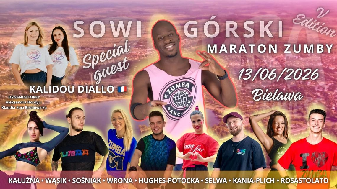 V EDYCJA SOWIOGÓRSKIEGO MARATONU ZUMBY W BIELAWIE