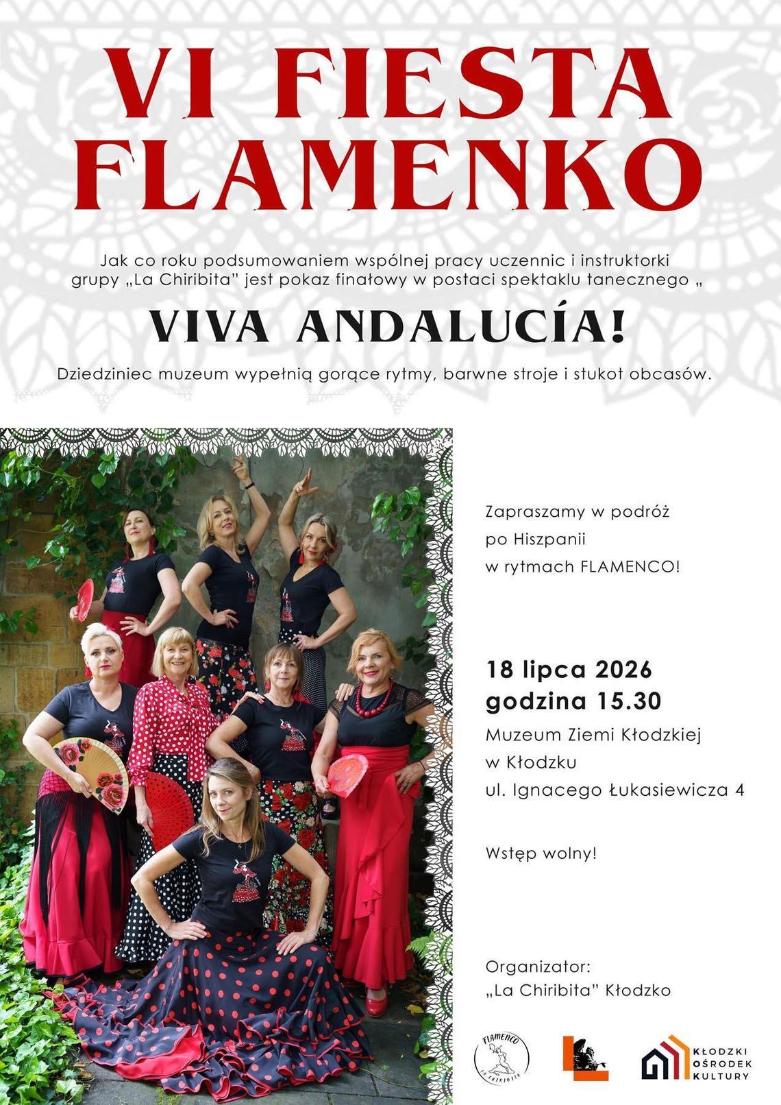 VI FIESTA FLAMENCO w Muzeum Ziemi Kłodzkiej VI FIESTA FLAMENCO w Muzeum Ziemi Kłodzkiej