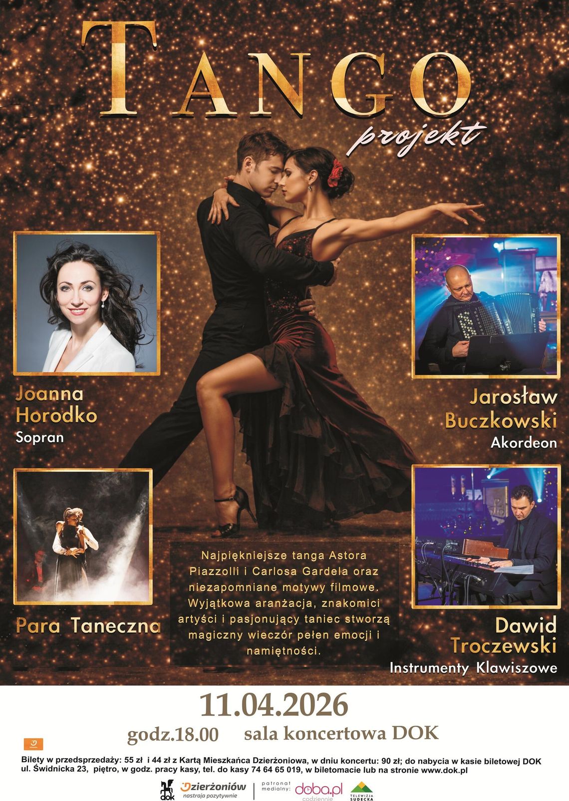 W Dzierżoniowie królować będzie tango W Dzierżoniowie królować będzie tango