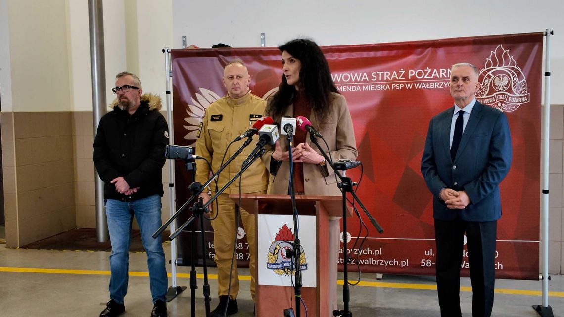 Wałbrzych podsumował program OLiOC – nowoczesny sprzęt dla ratowników