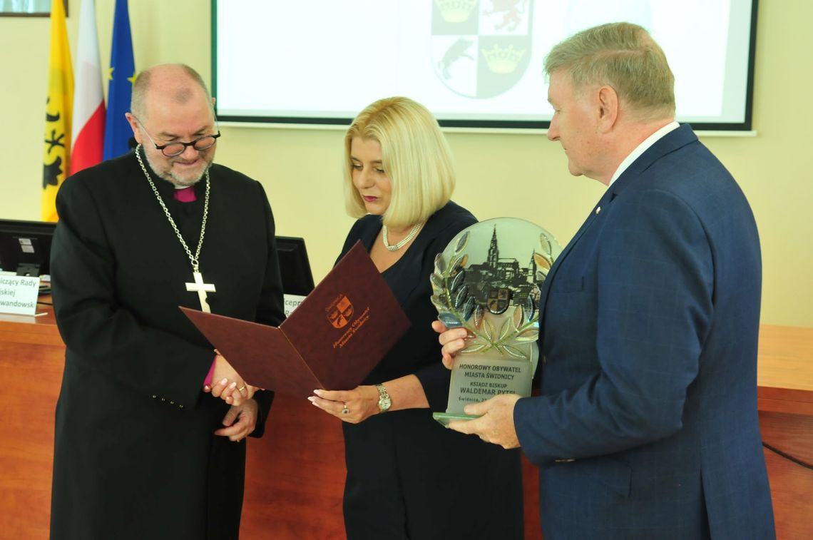 Waldemar Pytel Honorowym Obywatelem Świdnicy