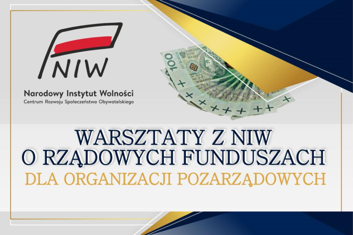 Warsztaty o rządowych funduszach dla organizacji pozarządowych