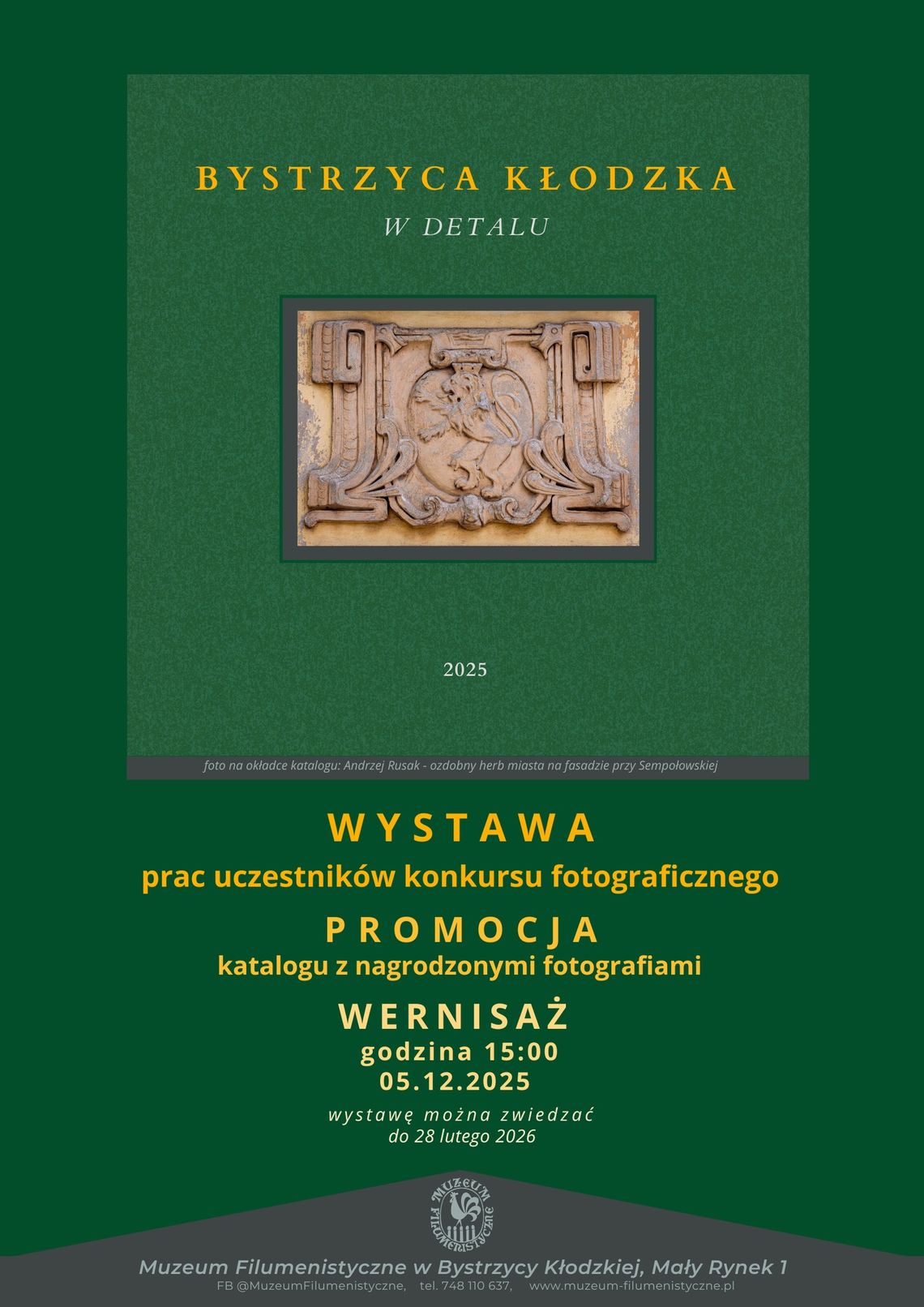 Wernisaż wystawy pokonkursowej "Bystrzyca w detalu" - Muzeum Filumenistyczne w Bystrzycy Kłodzkiej