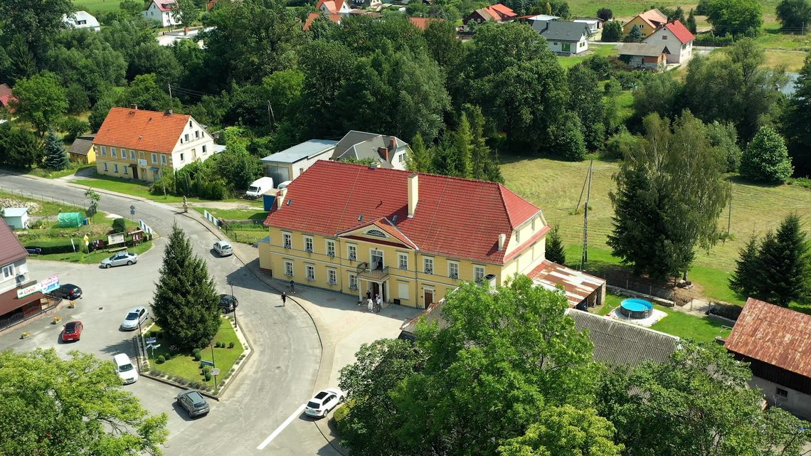 Wiejski Ośrodek Kultury w Gorzanowie po remoncie