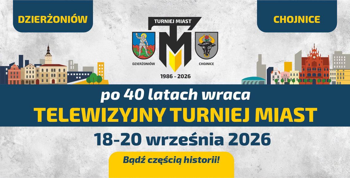 Wielki powrót legendy: Po 40 latach Turniej Miast Dzierżoniów - Chojnice Wielki powrót legendy: Po 40 latach Turniej Miast Dzierżoniów - Chojnice