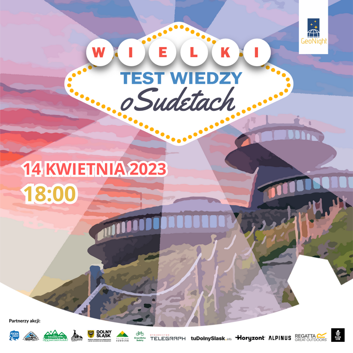 Wielki Test Wiedzy o Sudetach Wielki Test Wiedzy o Sudetach