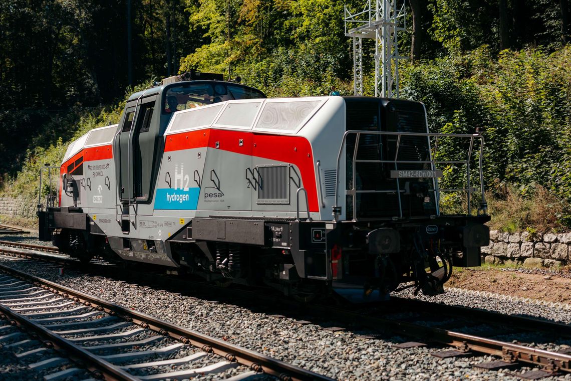 Wodorowa lokomotywa na linii Jelenia Góra - Karpacz