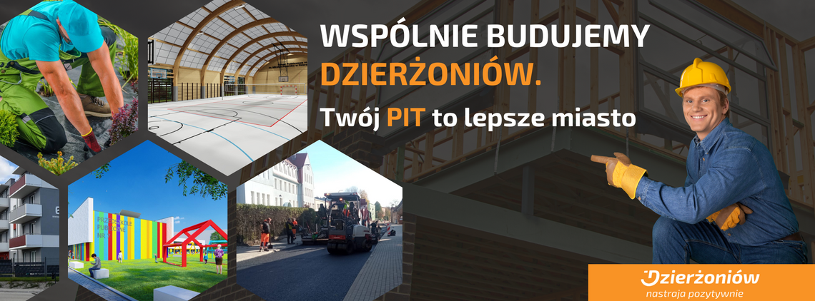 Wspólnie budujemy Dzierżoniów. Twój PIT to lepsze miasto!