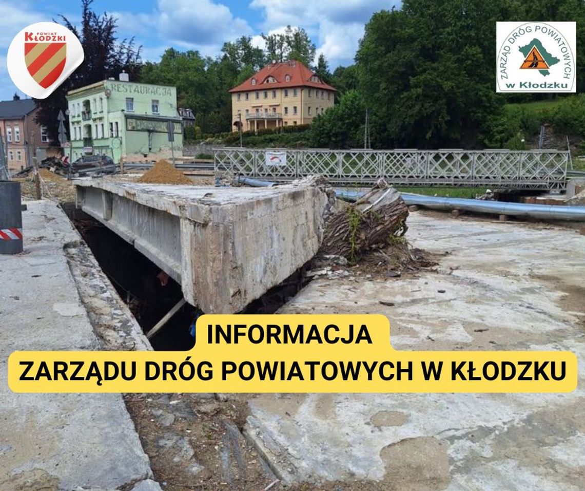 Wstrzymanie procedury realizacji zadania popowodziowego przy ul. Kościuszki w Lądku Zdroju