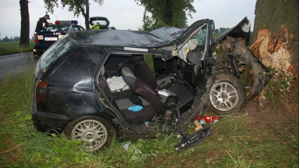 WYPADEK NA DRODZE ŁAGIEWNIKI - SIENNICE