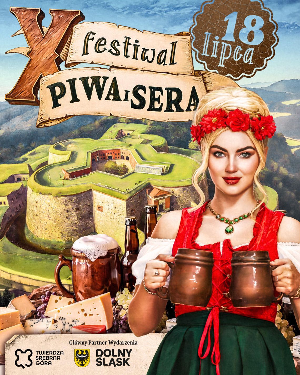 X Festiwal Piwa i Sera w Twierdzy Srebrna Góra już 18 lipca X Festiwal Piwa i Sera w Twierdzy Srebrna Góra już 18 lipca