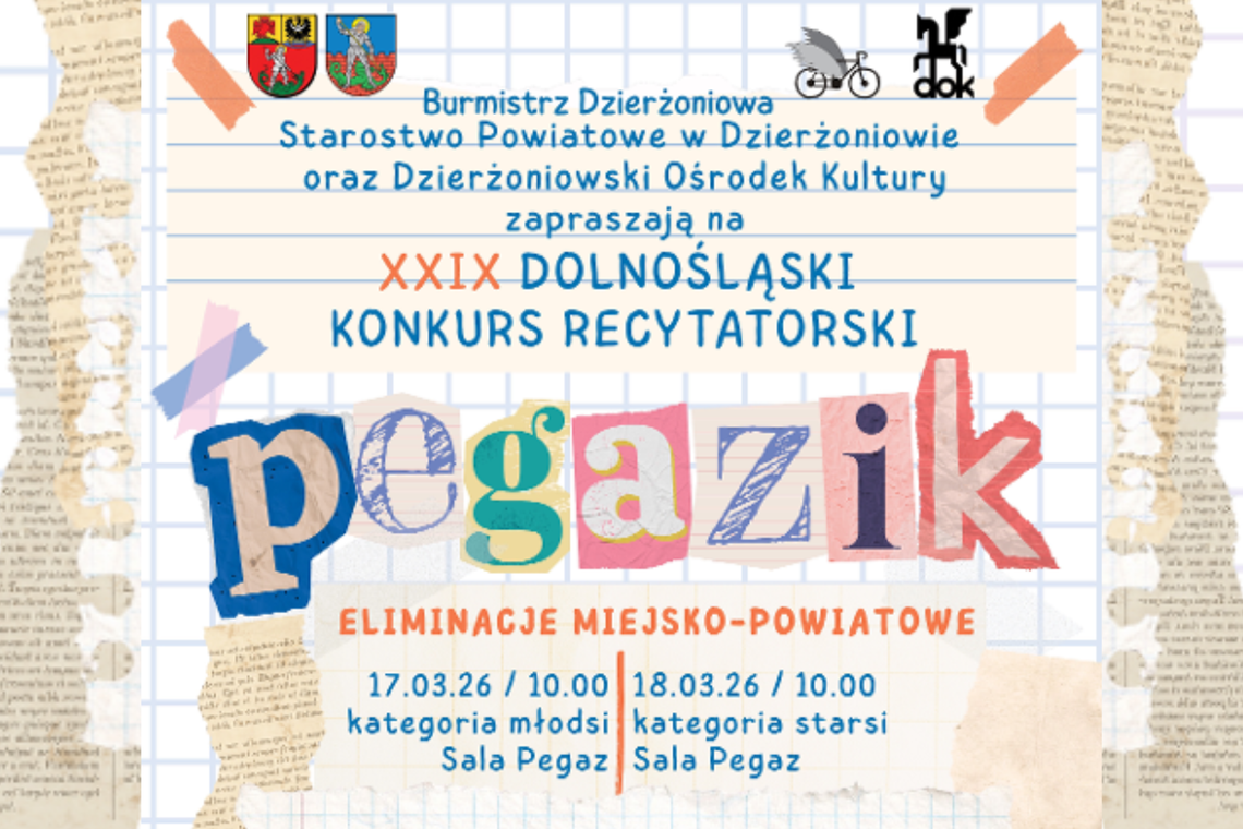XXIX Dolnośląski Konkurs Recytatorski „Pegazik”