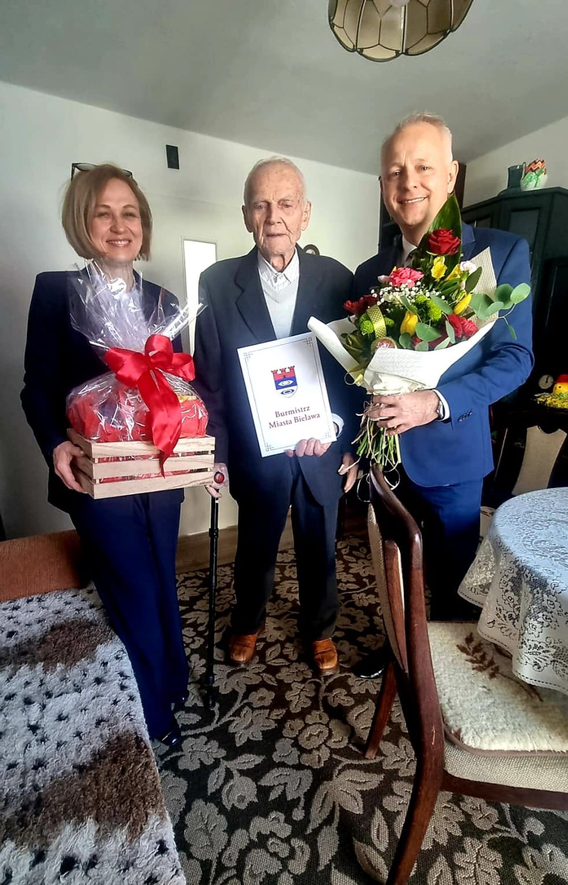 Z wizytą na urodzinach u bielawskiego 100-latka