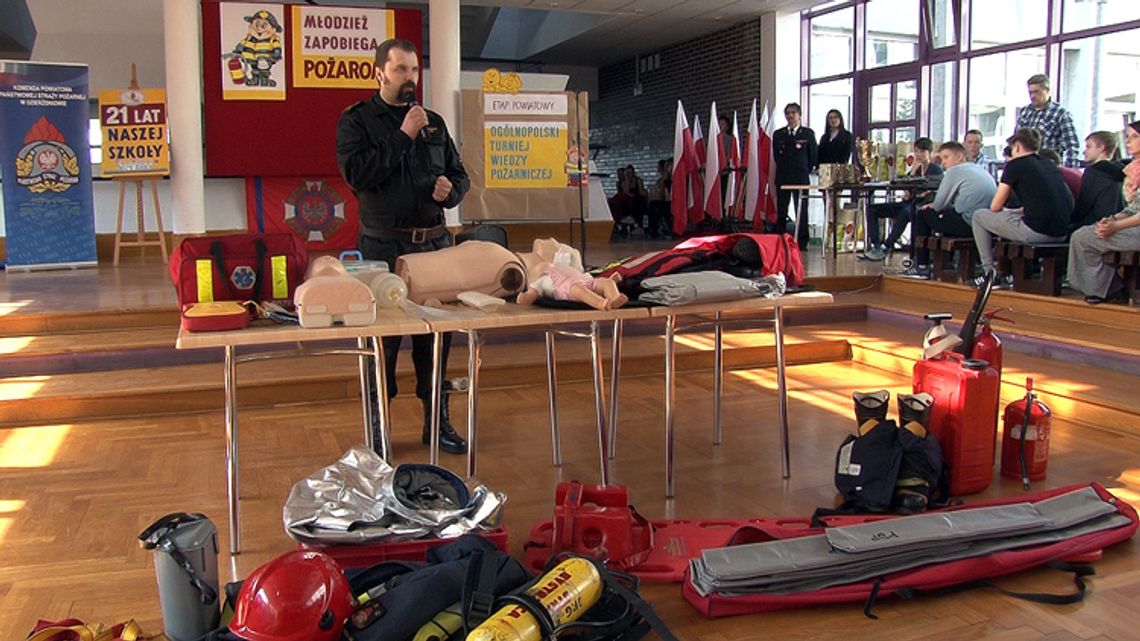 ZA NAMI TURNIEJ WIEDZY POŻARNICZEJ