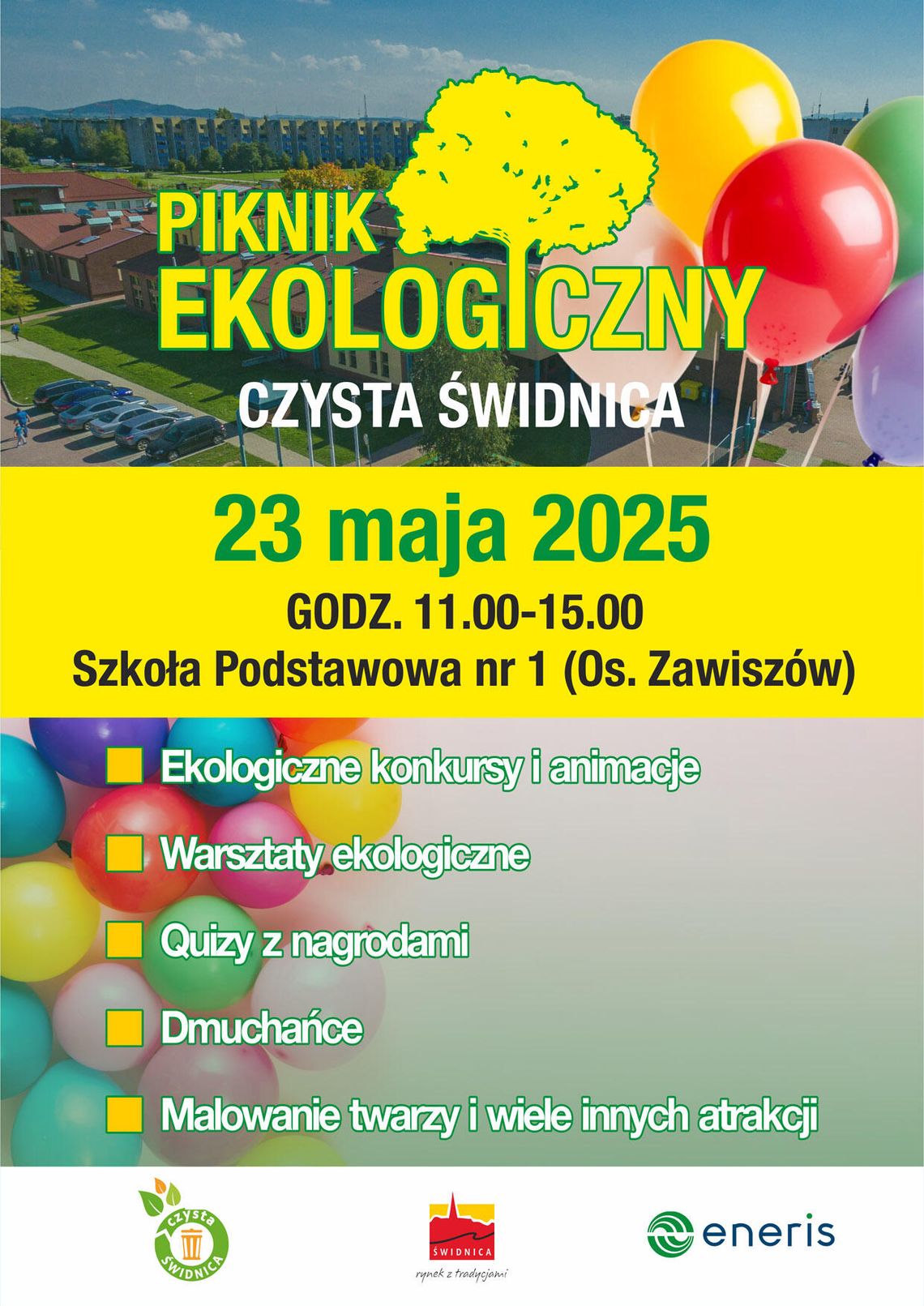 Zabawa, edukacja, ekologia – Świdnica zaprasza na pikniki Zabawa, edukacja, ekologia – Świdnica zaprasza na pikniki