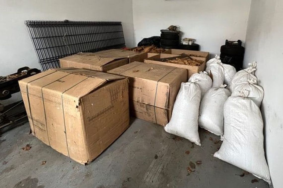 Zabezpieczyli ponad 800 kilogramów wyrobów akcyzowych