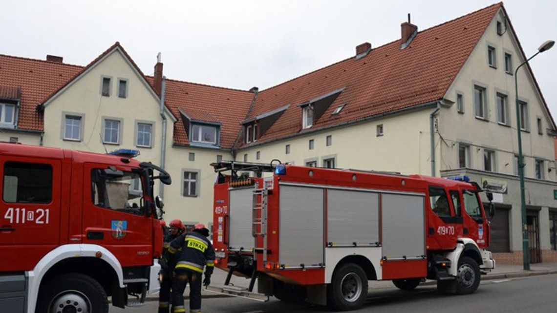 ZADYMIENIE NA WARYŃSKIEGO W BIELAWIE