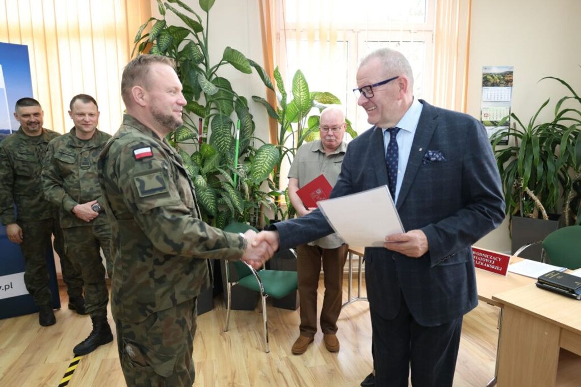 Zakończenie kwalifikacji wojskowej w powiecie dzierżoniowskim Zakończenie kwalifikacji wojskowej w powiecie dzierżoniowskim