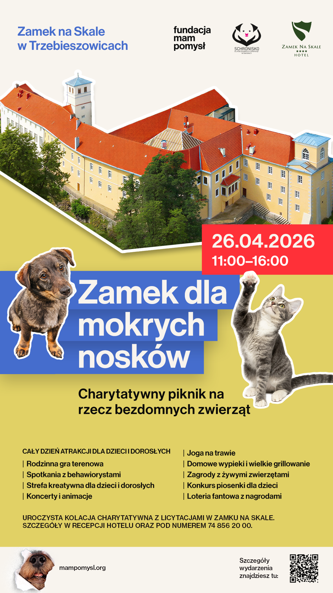 Zamek dla Mokrych Nosków w Trzebieszowicach Zamek dla Mokrych Nosków w Trzebieszowicach