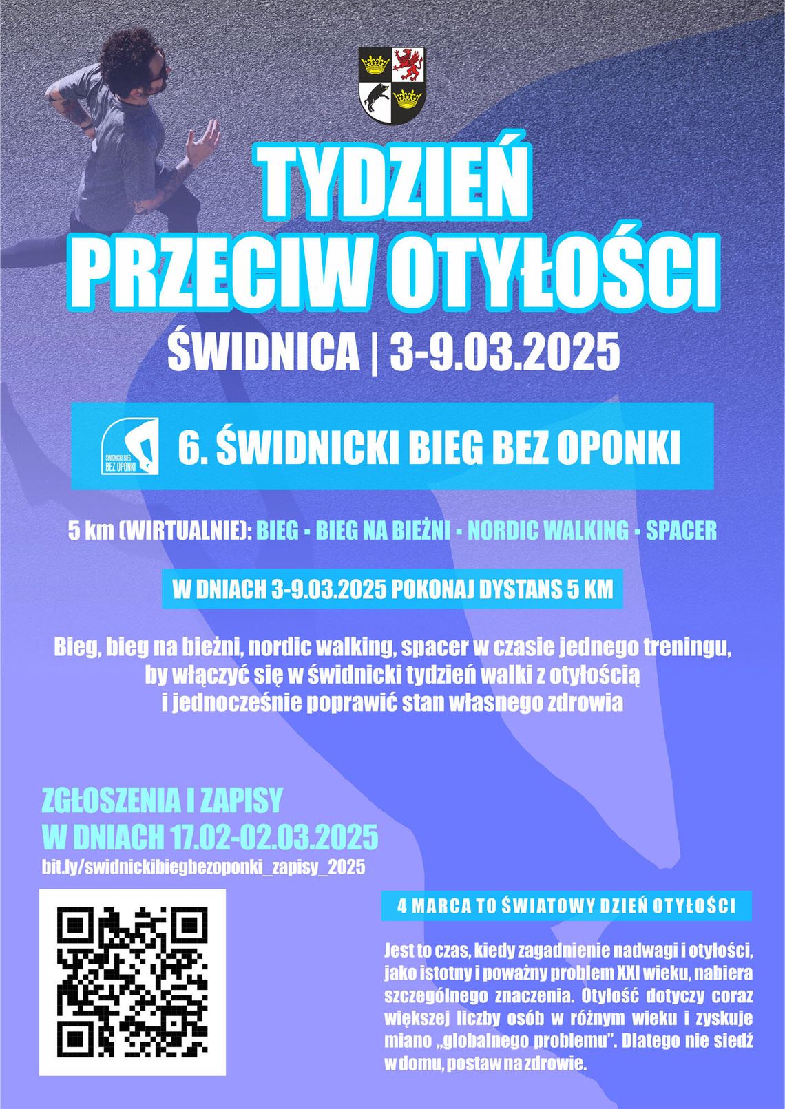 Zapisz się na „Świdnicki Bieg Bez Oponki”