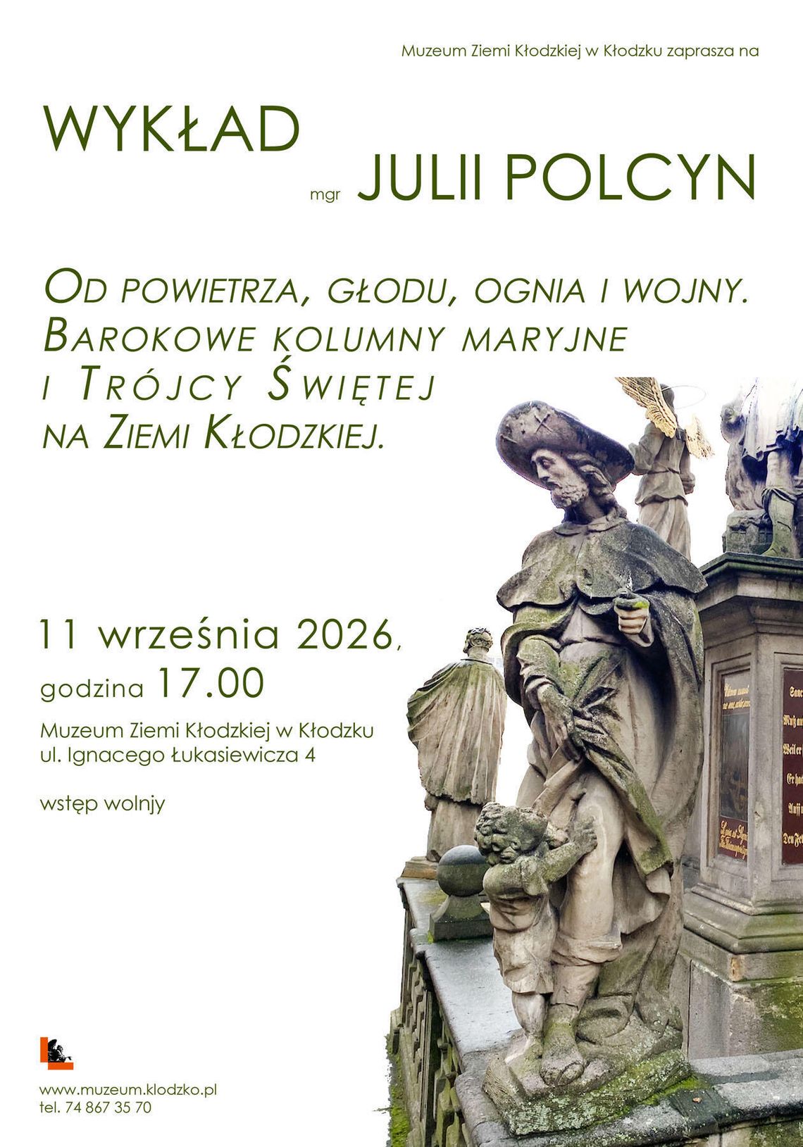 Zapraszamy do Muzeum Ziemi Kłodzkiej Zapraszamy do Muzeum Ziemi Kłodzkiej