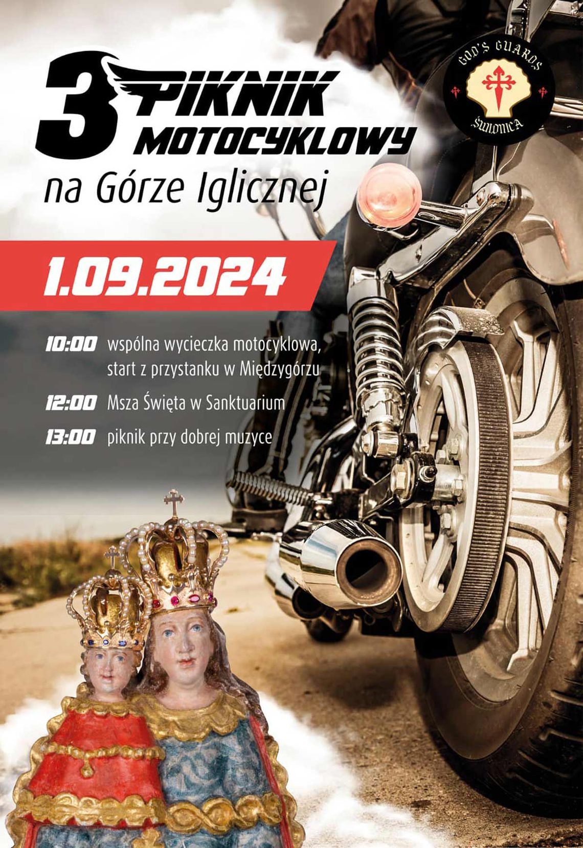 Zapraszamy na 3. Piknik Motocyklowy na Górze Iglicznej