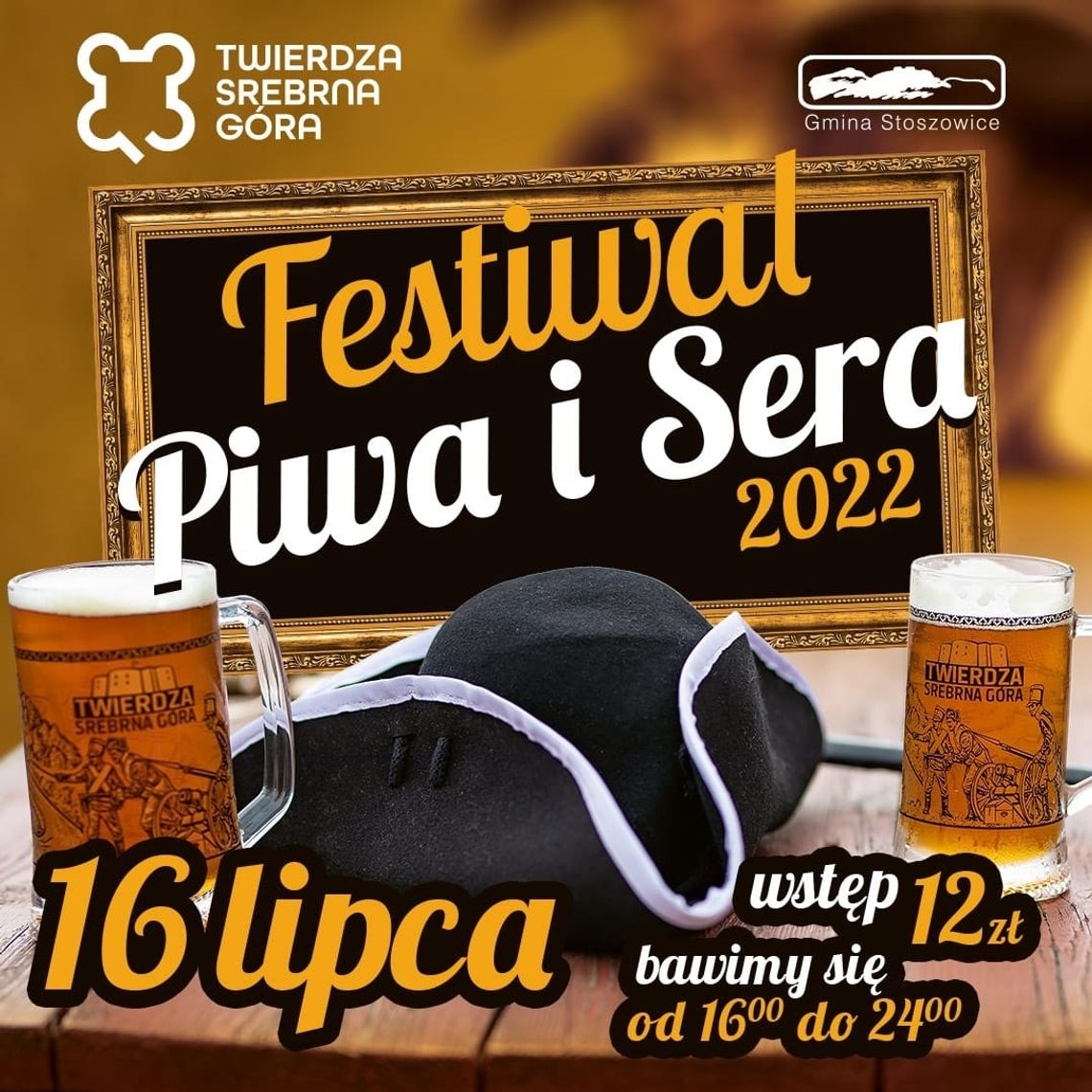 Zapraszamy na Festiwal Piwa i Sera do Twierdzy Srebrna Góra