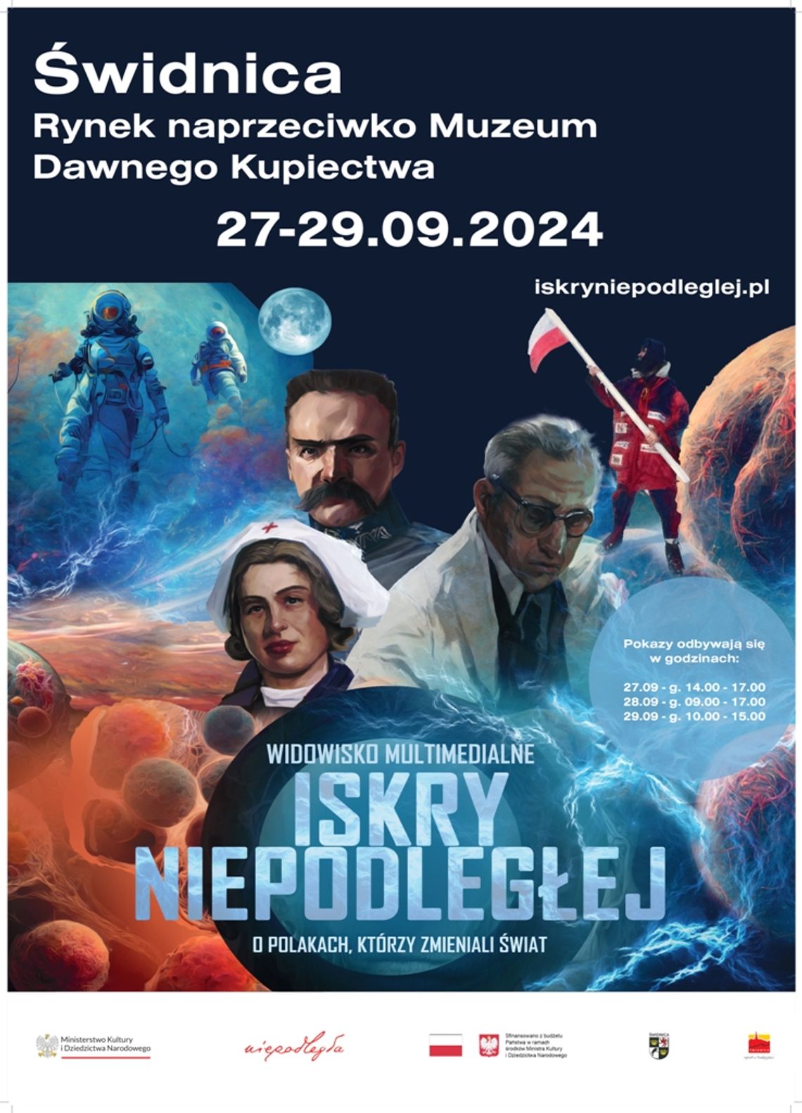 Zapraszamy na multimedialne widowisko „Iskry Niepodległej”