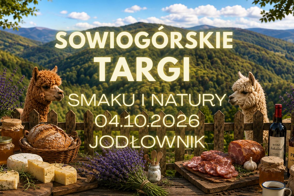 Zapraszamy na pierwszą edycję Sowiogórskich Targów Smaku i Natury Zapraszamy na pierwszą edycję Sowiogórskich Targów Smaku i Natury