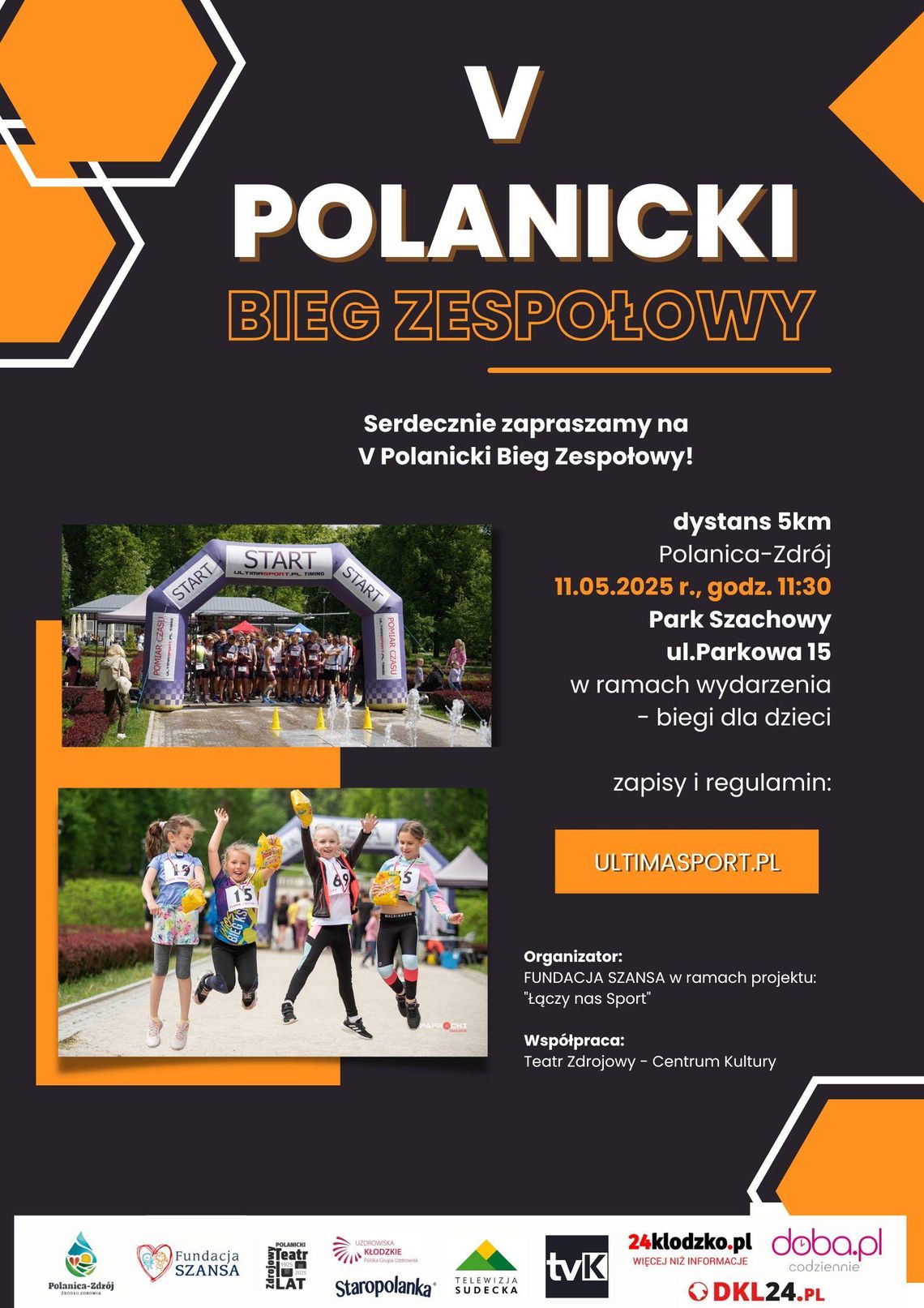 Zapraszamy na V Polanicki Bieg Zespołowy!