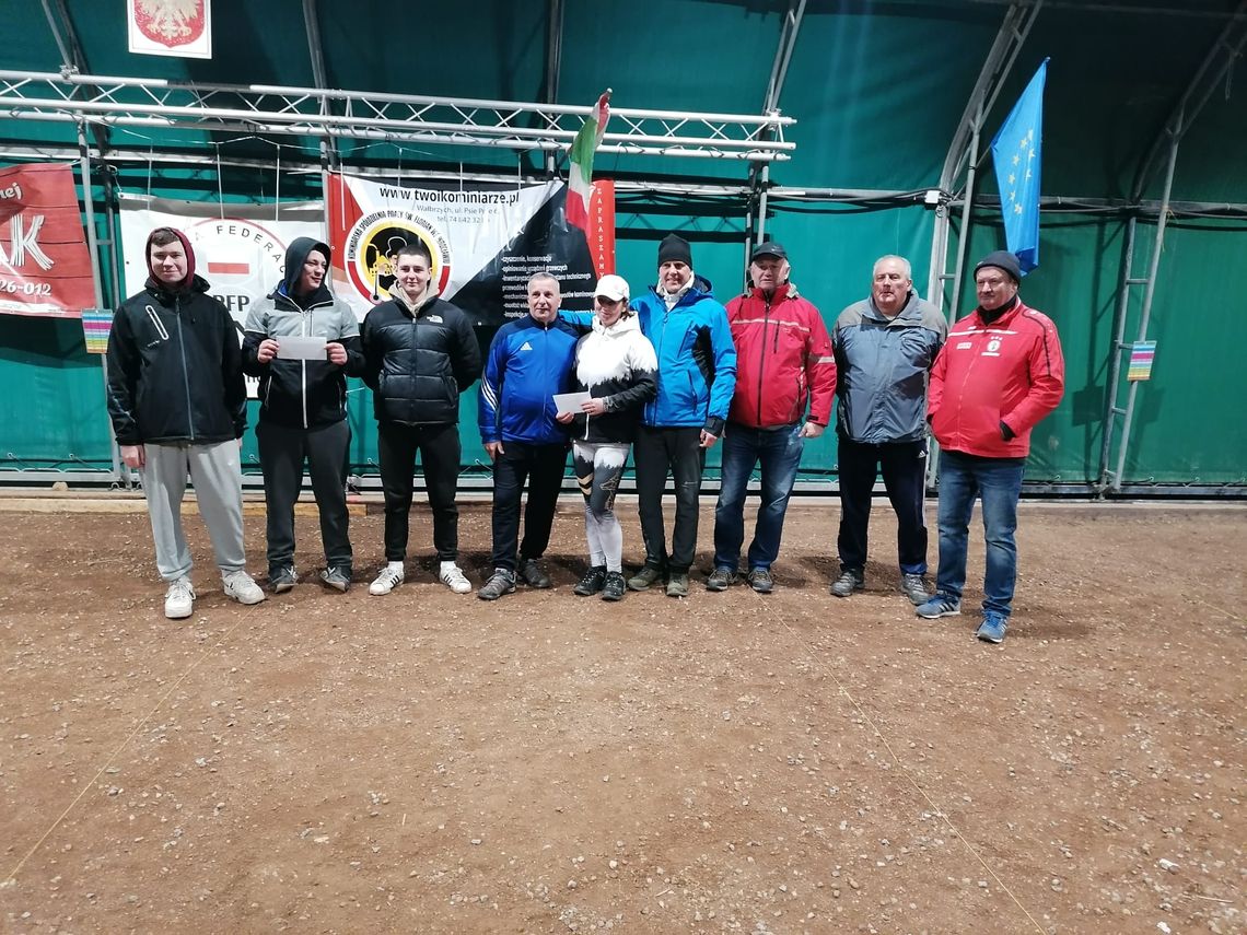 Zawodnicy KS Petanque Jedlina pierwsi w Lutowym Grand Prix Jedliny