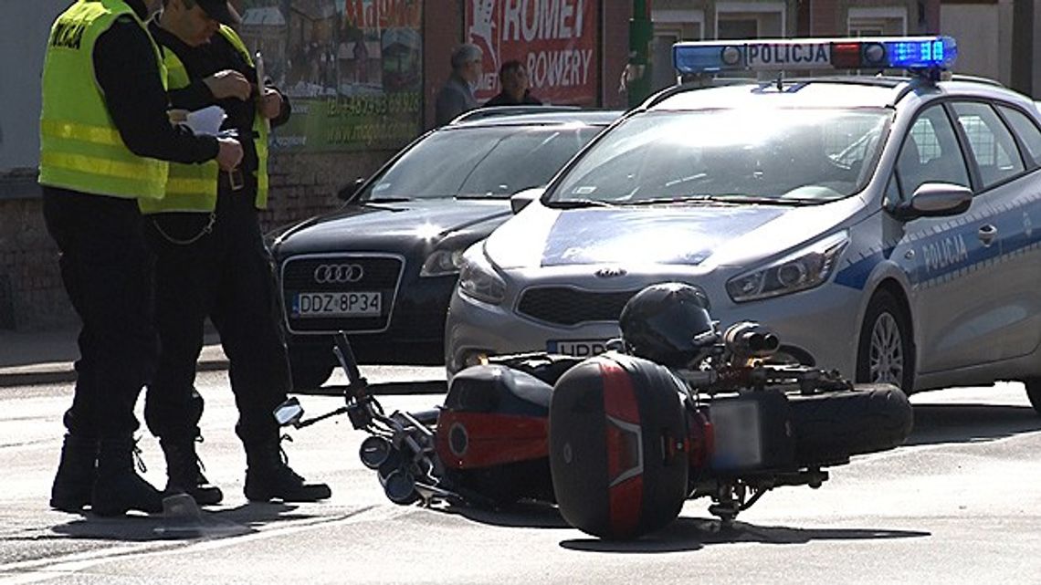 ZDARZENIE Z MOTOCYKLISTĄ - WIDEO ZDARZENIE Z MOTOCYKLISTĄ - WIDEO