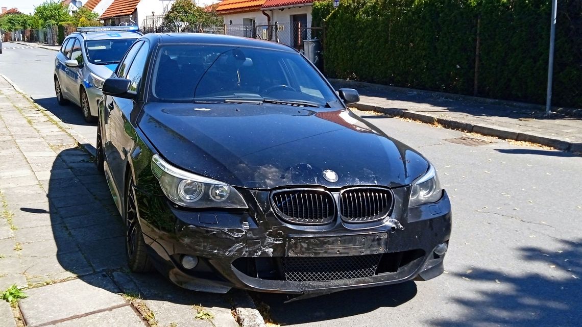 Zderzenie BMW z Toyotą