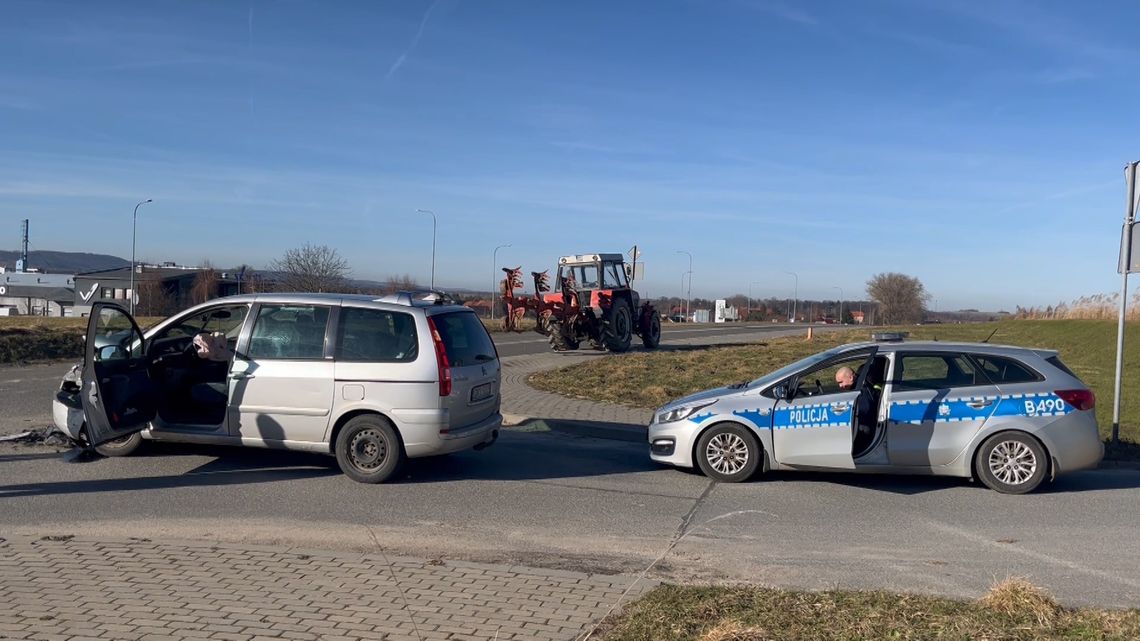 Zderzenie z ciągnikiem Zderzenie z ciągnikiem