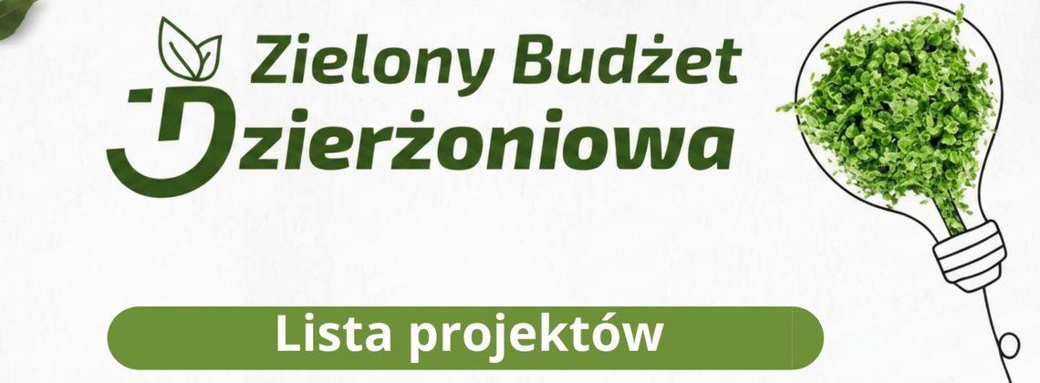 Zielony Budżet Dzierżoniowa 2026 - poznaj listę projektów Zielony Budżet Dzierżoniowa 2026 - poznaj listę projektów
