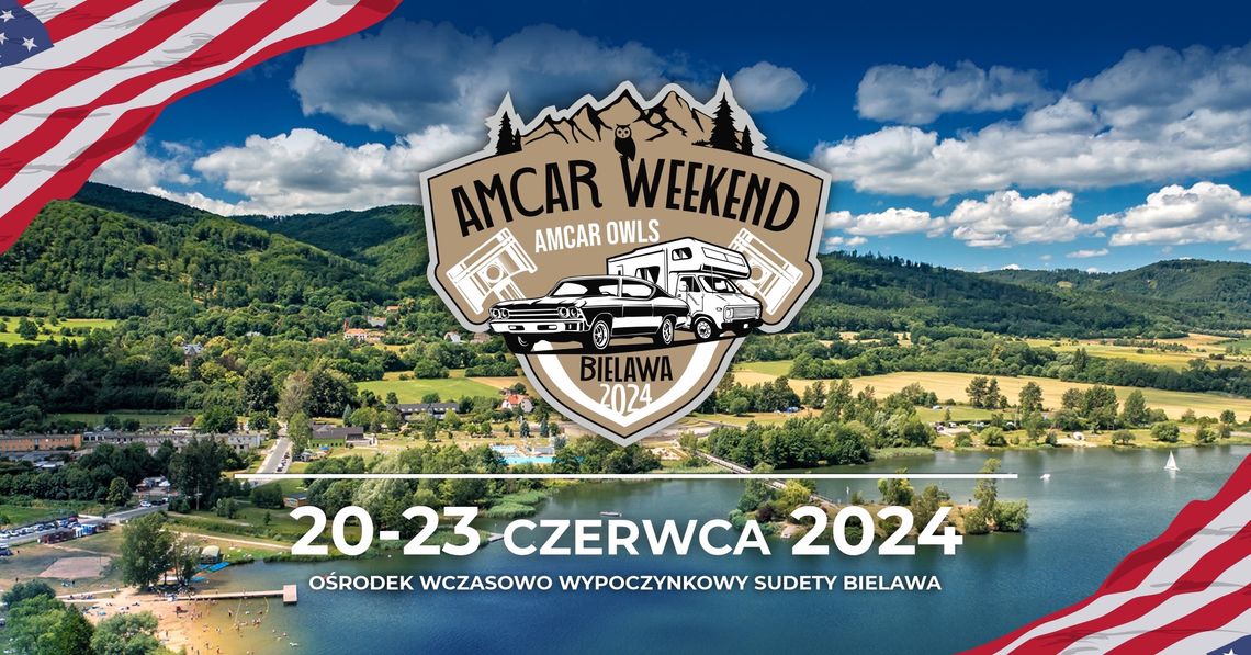 Zlot pojazdów amerykańskich Amcar Weekend Bielawa