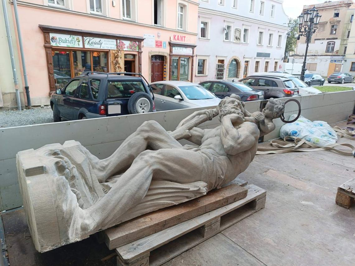 ZNALEZISKO POD FIGURĄ ŚW. KRZYSZTOFA W KŁODZKU