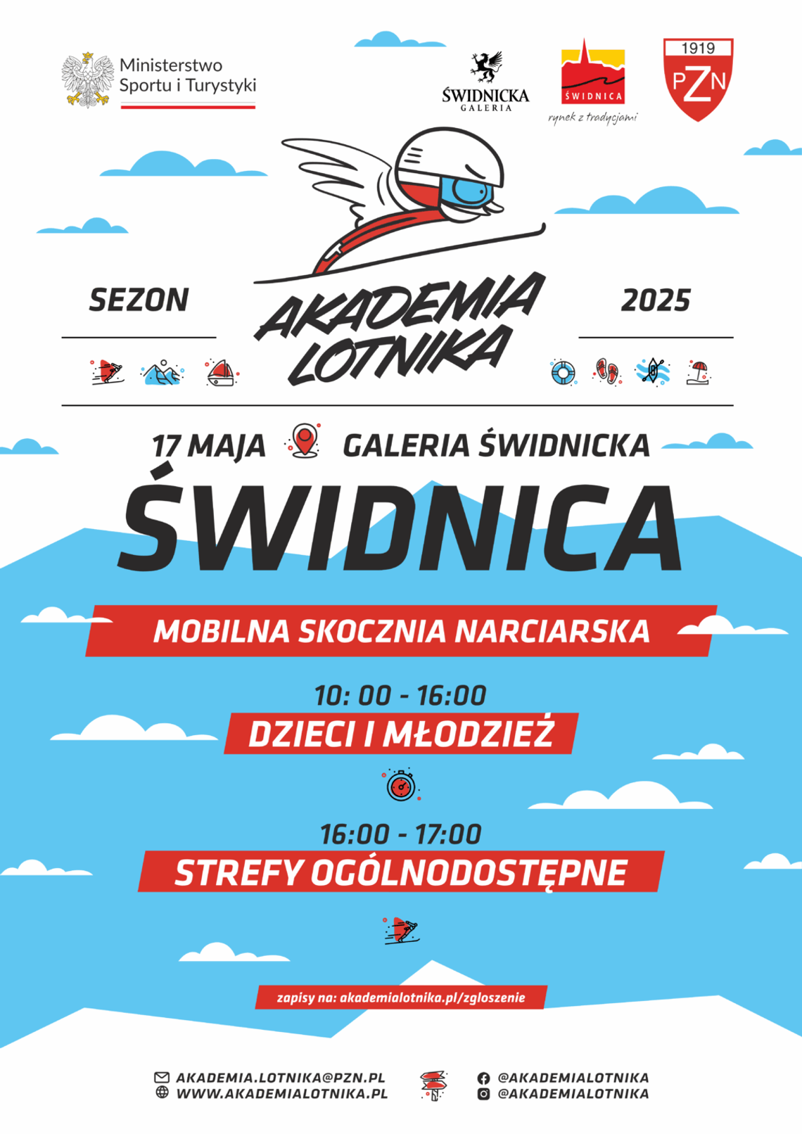 Zostań skoczkiem na jeden dzień – Akademia Lotnika zaprasza Zostań skoczkiem na jeden dzień – Akademia Lotnika zaprasza
