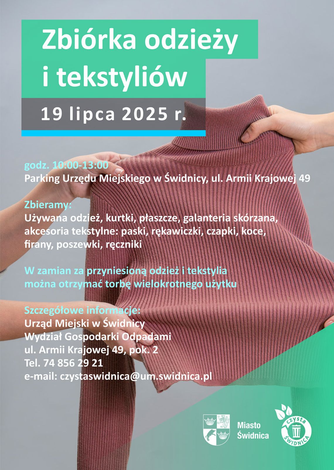 Zrób miejsce w szafie i odbierz ekotorbę