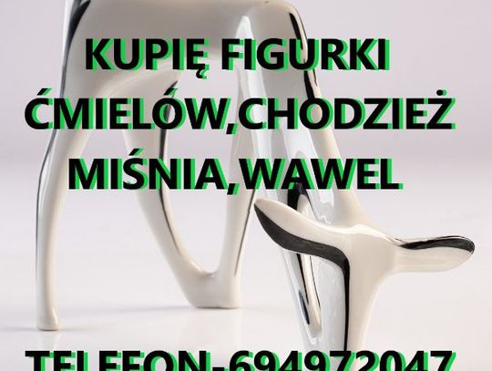 Kupię figurki Ćmielów,Chodzież,Wałbrzych,Miśnia KONTAKT 694972047