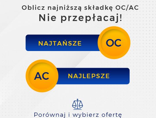 Najtańsza polisa OC i AC w Polsce