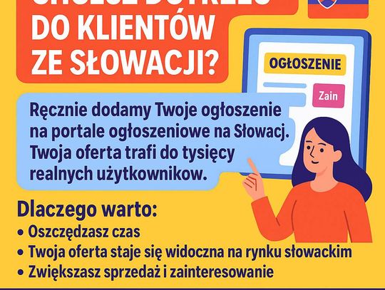 ogłoszenia na Słowacji - promocja na rynek słowacki ogłoszenia na Słowacji - promocja na rynek słowacki