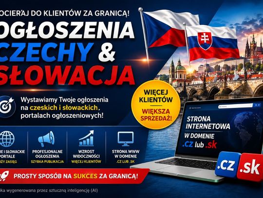 Publikacja ofert na wielu portalach Czechy i Słowacja