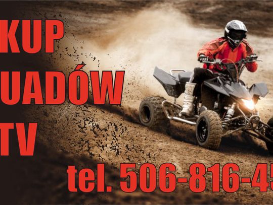 SKUP QUADÓW QUAD QUADY ATV SKUTERÓW WODNYCH ŚNIEŻNYCH